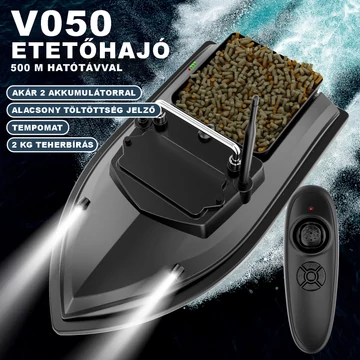 V050 etetőhajó fekete