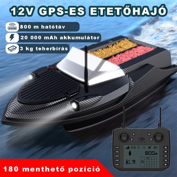 V080 Etetőhajó GPS-es 12V
