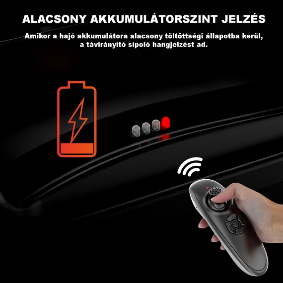 V050 etetőhajó fekete